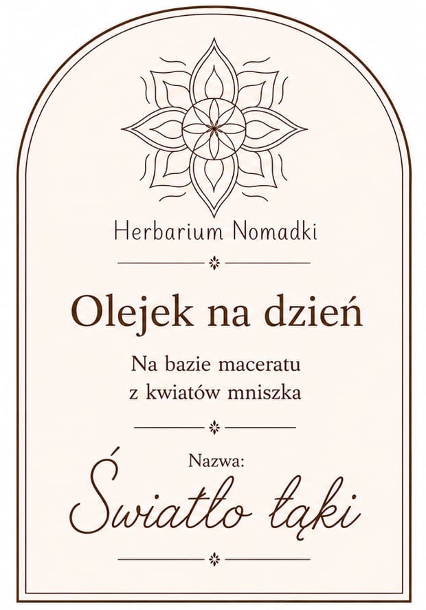 Etykieta Światło Łąki